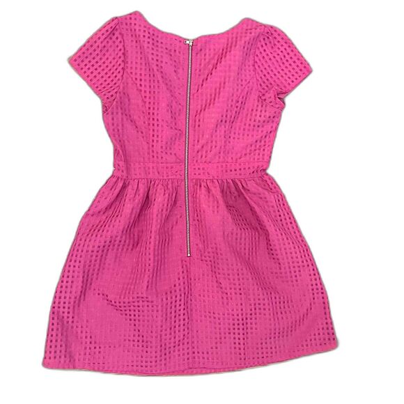 Dina Be Pink / Fuschia Zip Back Mini Dress - Size M - Picture 2 of 3